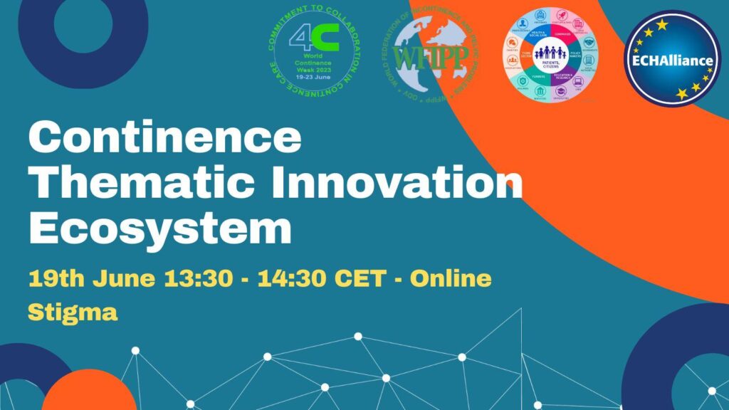 Continence Thematic innovation Ecosystem @ The World Continence Week ...