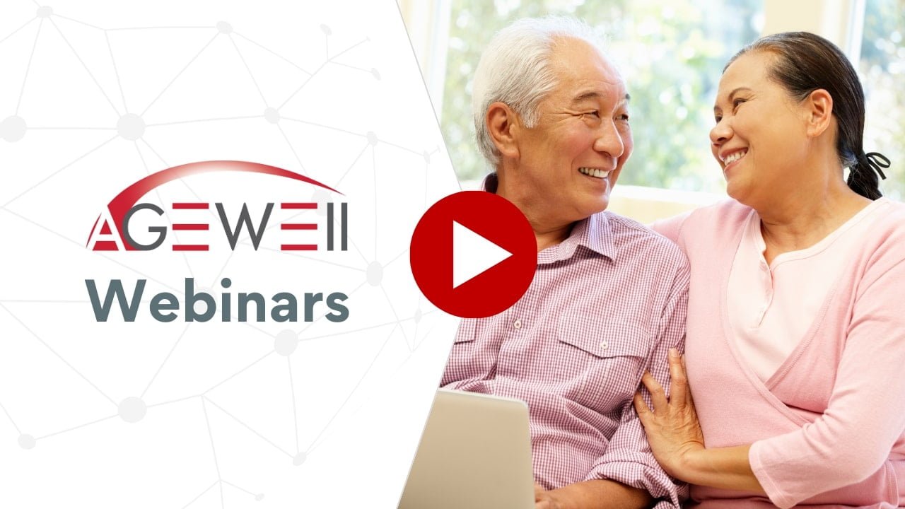 AGE-WELL Webinars Banner - Meghan Wels