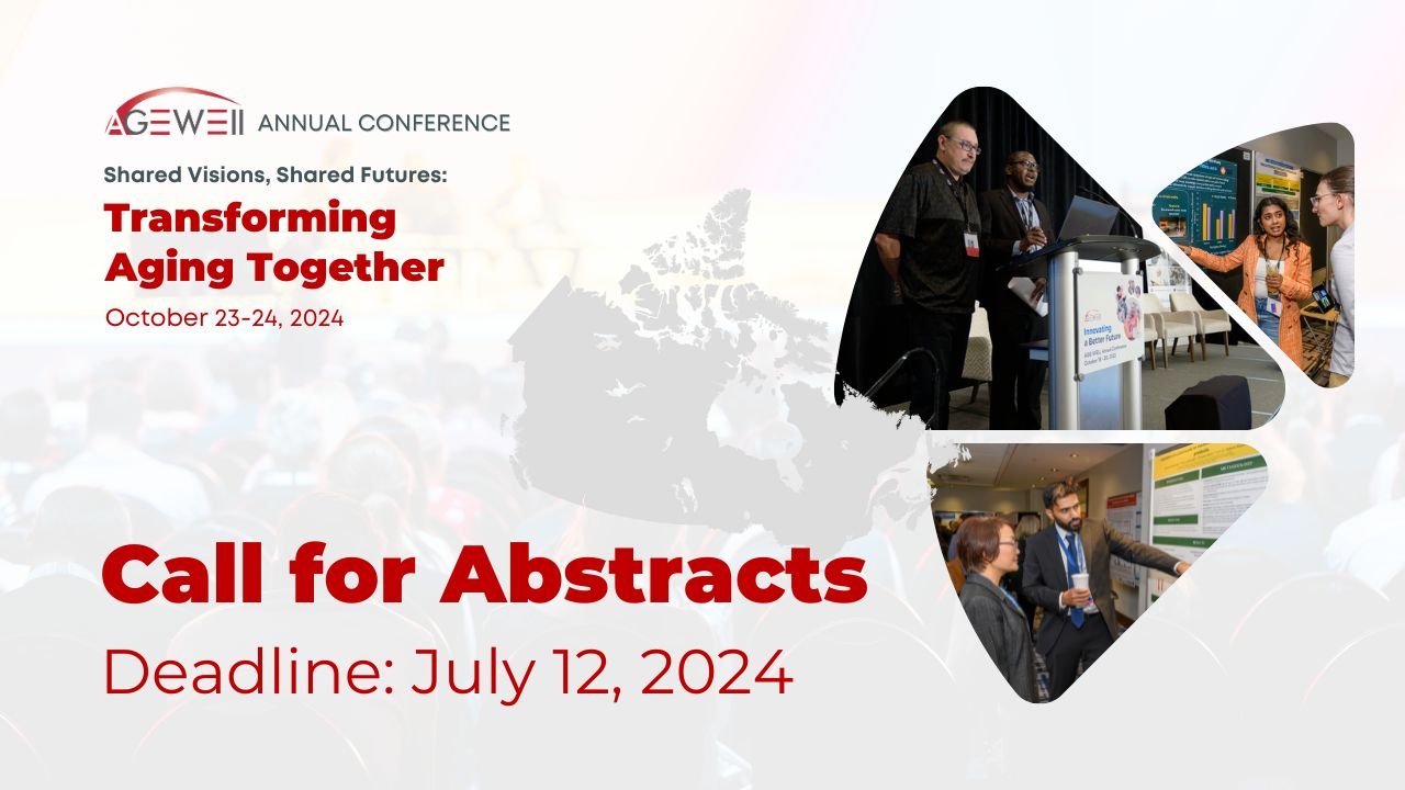 News Banner - Conference Exhibitors&Sponsors - AGE-WELL 2024 (FR) (1280 x 720 px) - Meghan Wels