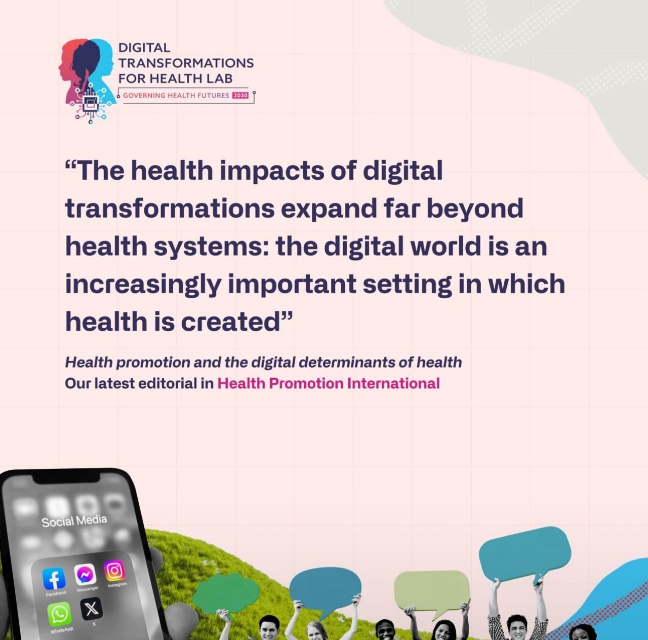 Health Promotion & Digital Determinants of Health - Tomiwa Akinsanya