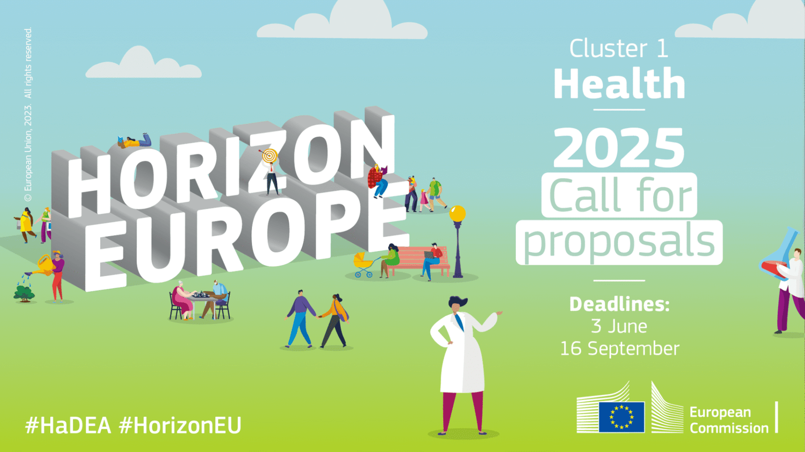 Horizon Europe 2025 Health Calls Open